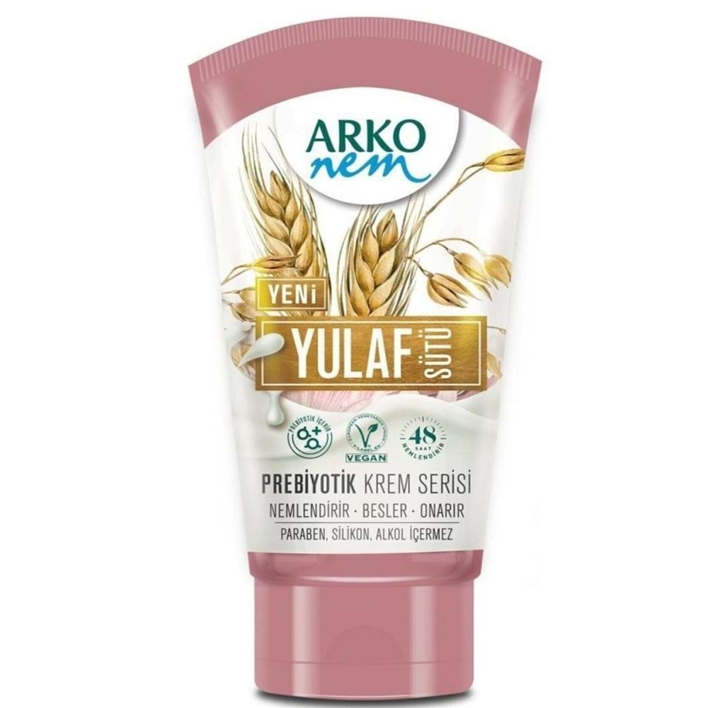 ARKO NEM TÜP YULAF SÜTÜ EL KREMİ 60 ML