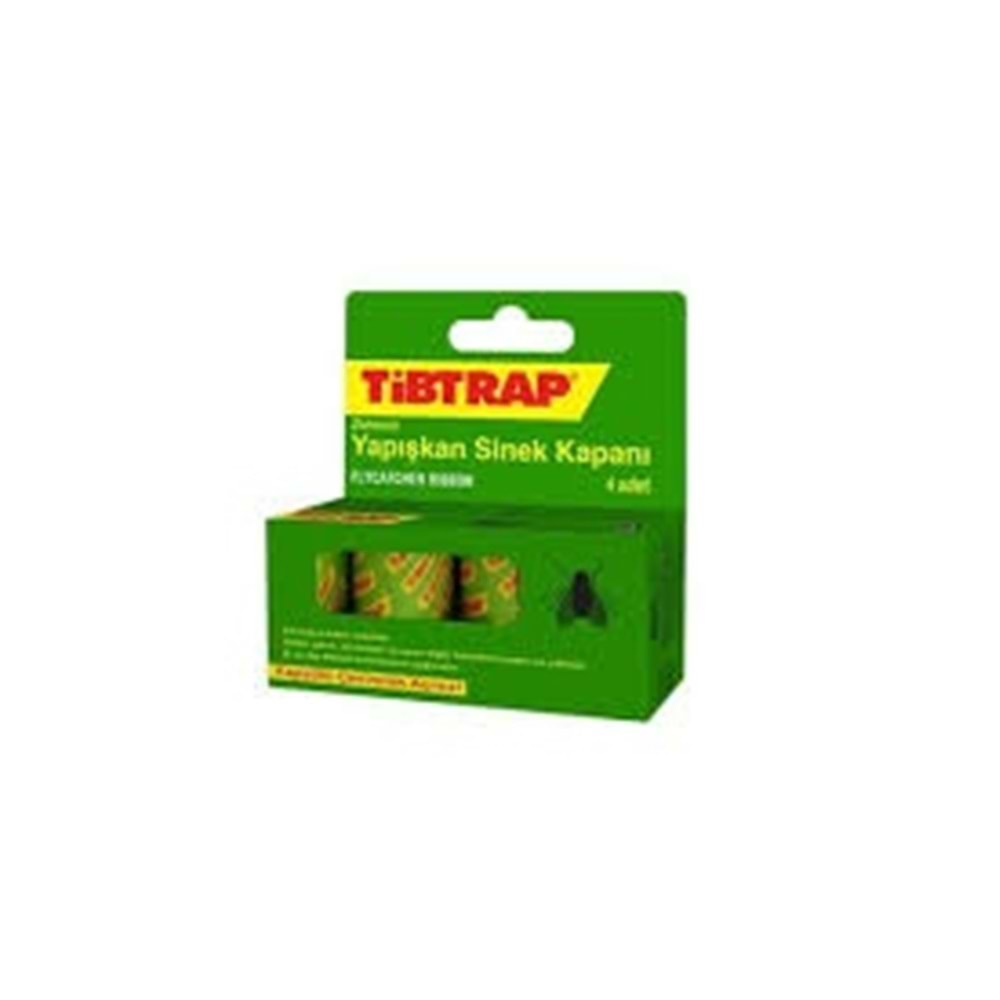 TİBTRAP ZEHİRSİZ YAPIŞKAN SİNEK KAPANI (4x9,5 G)