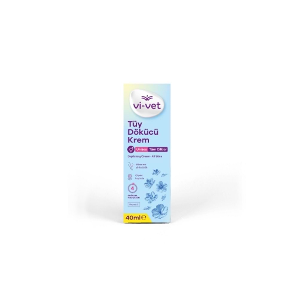 Vİ-VET TÜY DÖKÜCÜ KREM (UNISEX) 40 ML