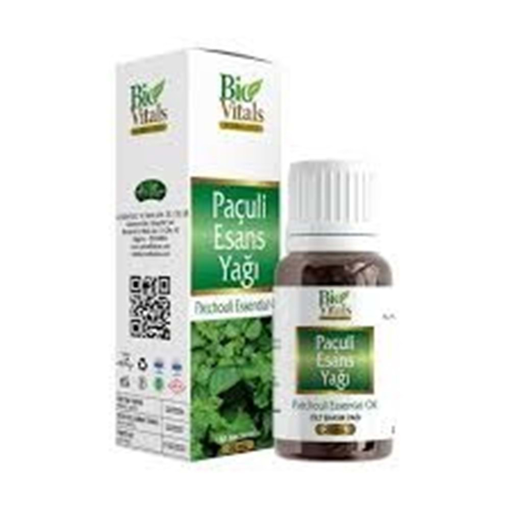 BİO VİTALS PAÇULİ ESANS YAĞI 20 ML