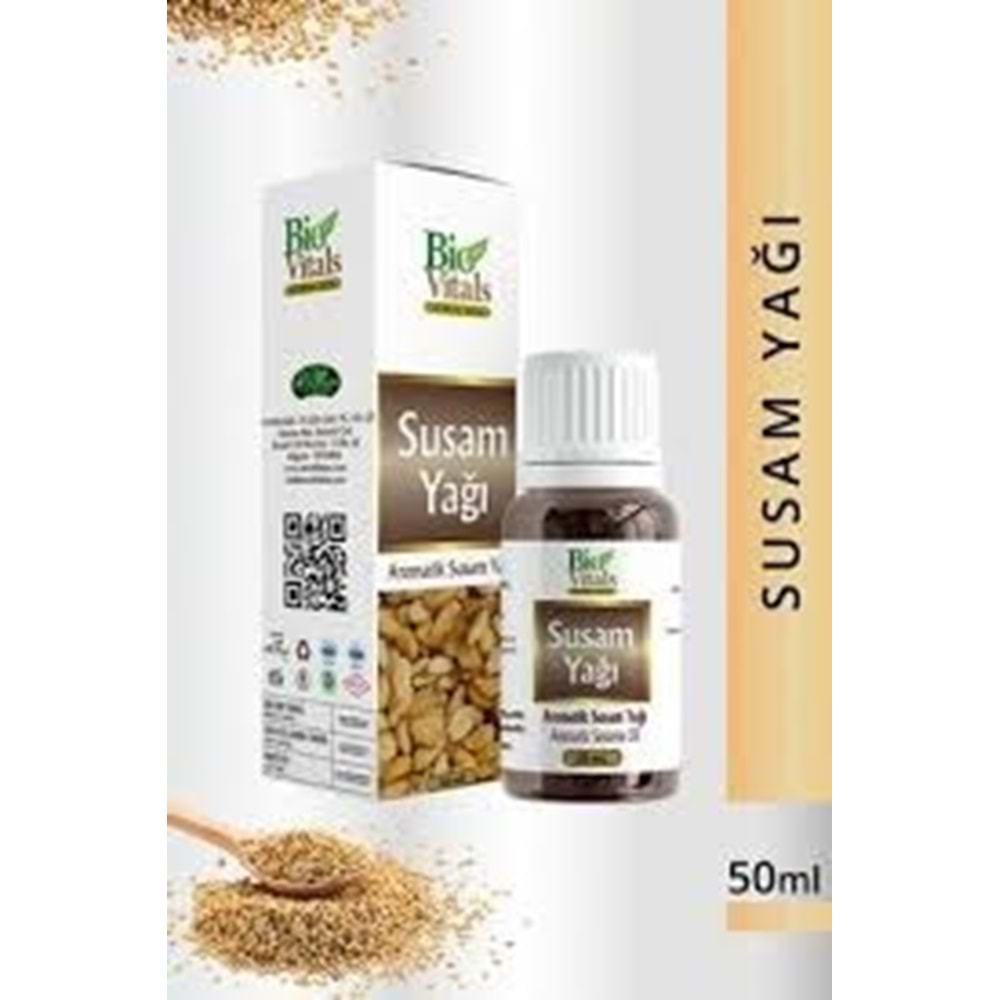 BİO VİTALS SUSAM YAĞI 50 ML