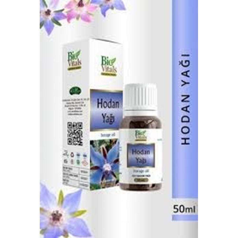 BİO VİTALS HODAN YAĞI 50 ML