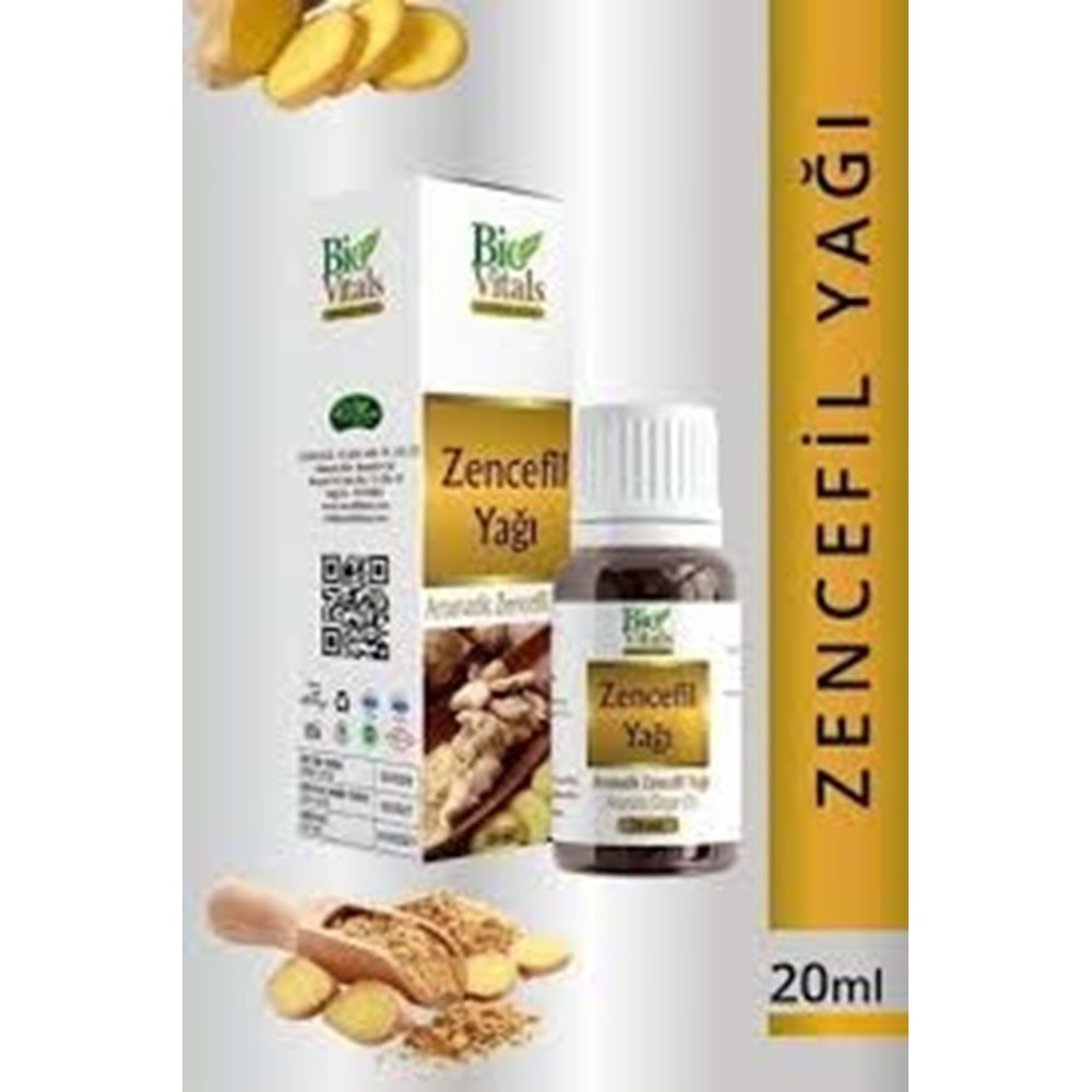 BİO VİTALS ZENCEFİL YAĞI 20 ML