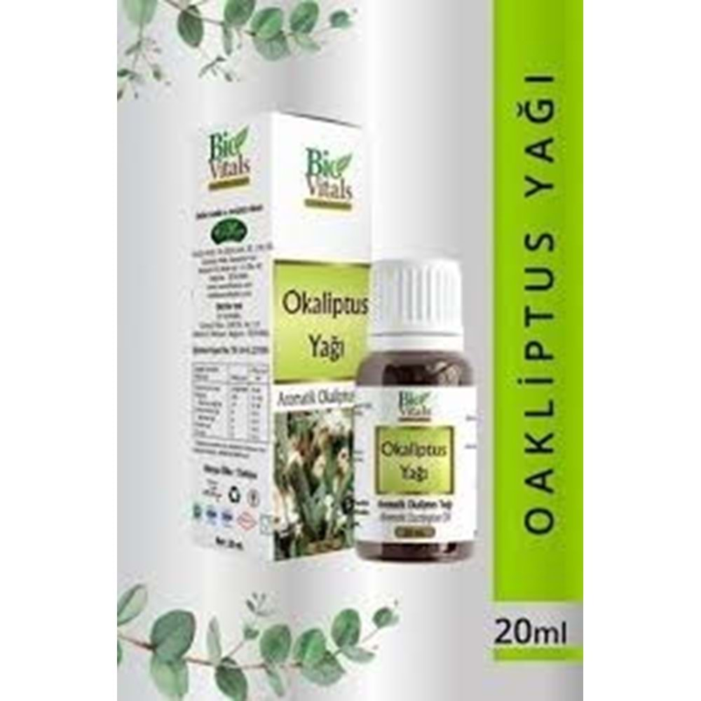 BİO VİTALS OKALİPTUS YAĞI 20 ML