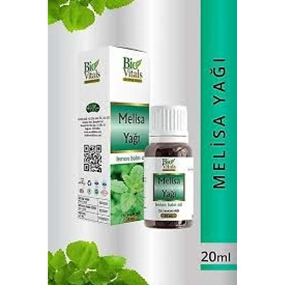 BİO VİTALS MELİSA YAĞI 20 ML