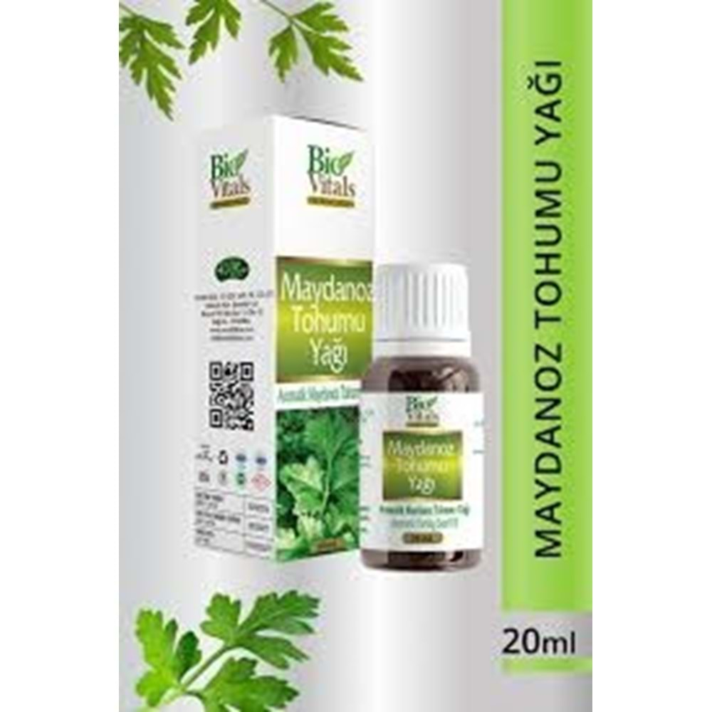 BİO VİTALS MAYDANOZ TOHUMU YAĞI 20 ML