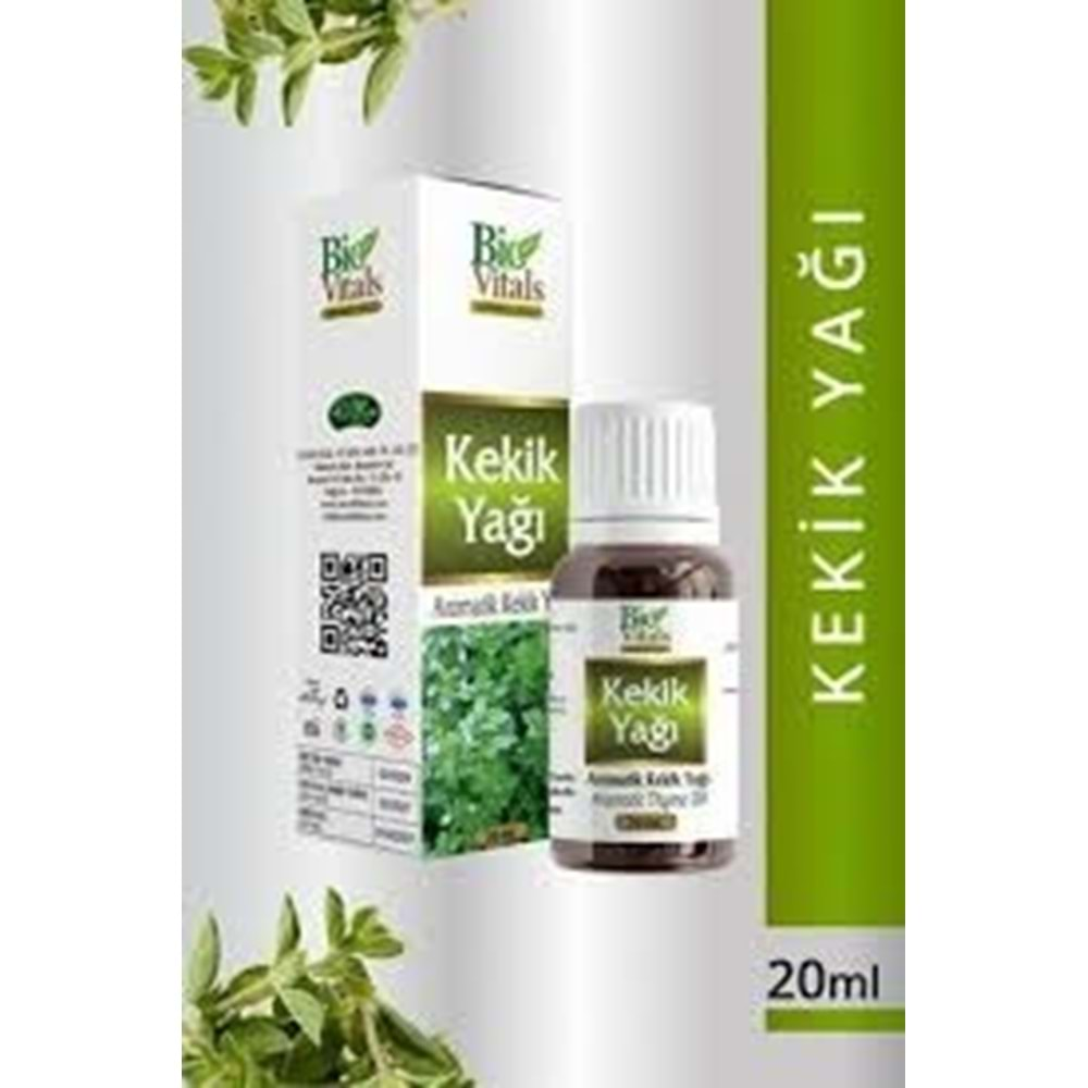 BİO VİTALS KEKİK YAĞI 20 ML