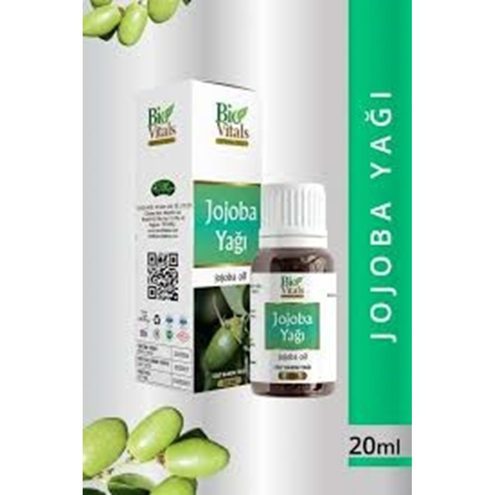 BİO VİTALS JOJOBA YAĞI 20 ML