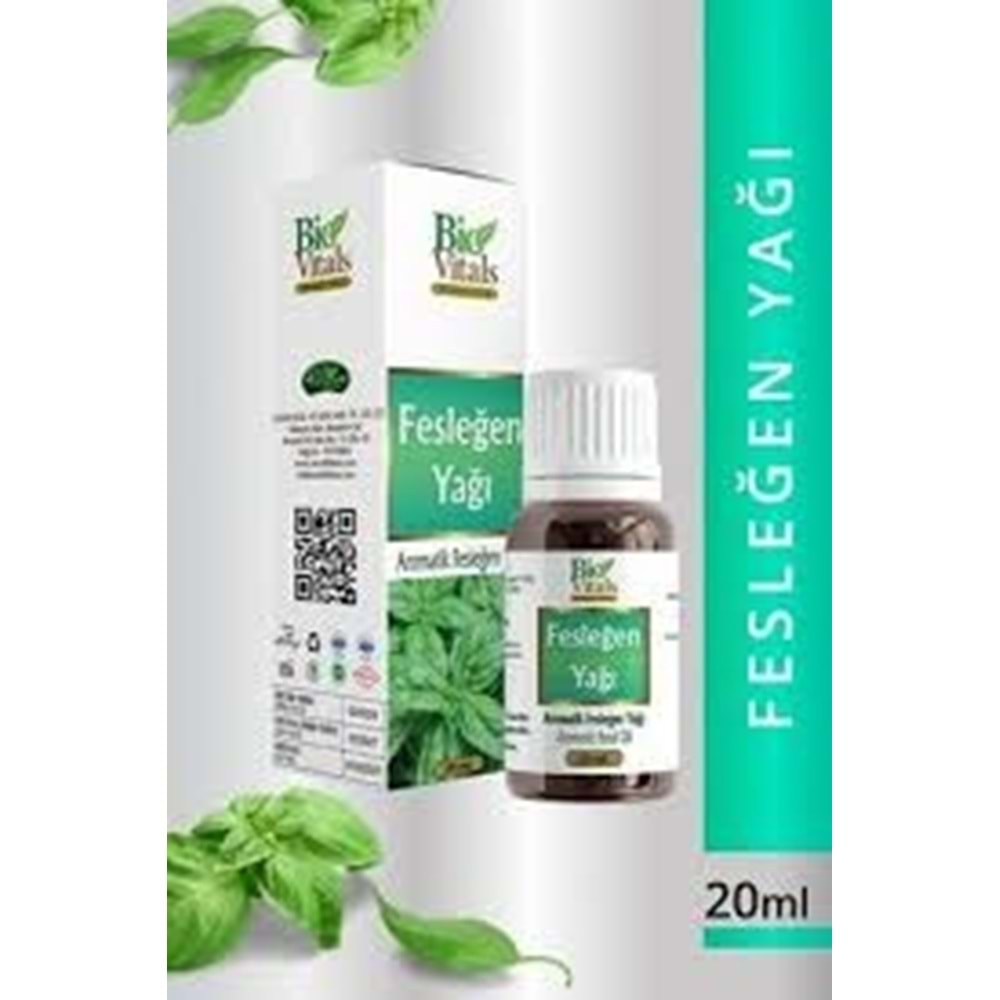 BİO VİTALS FESLEĞEN YAĞI 20 ML