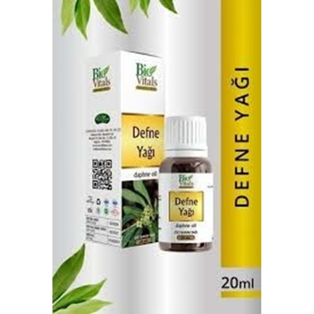 BİO VİTALS DEFNE YAĞI 20 ML