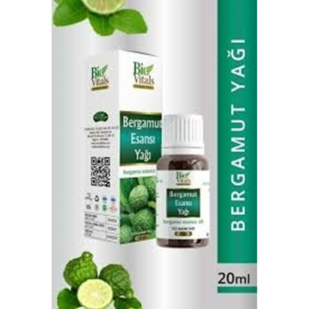 BİO VİTALS BERGAMUT ESANSI YAĞI 20 ML