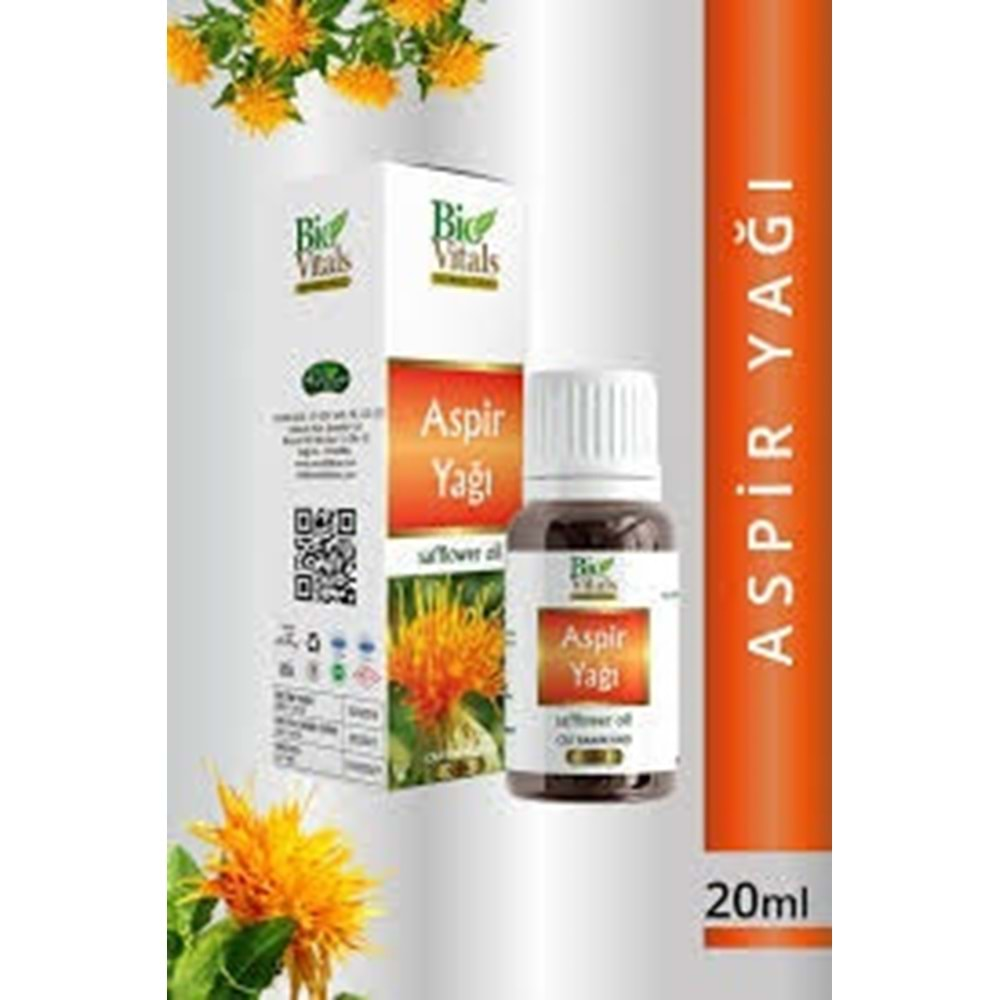 BİO VİTALS ASPİR YAĞI 20 ML