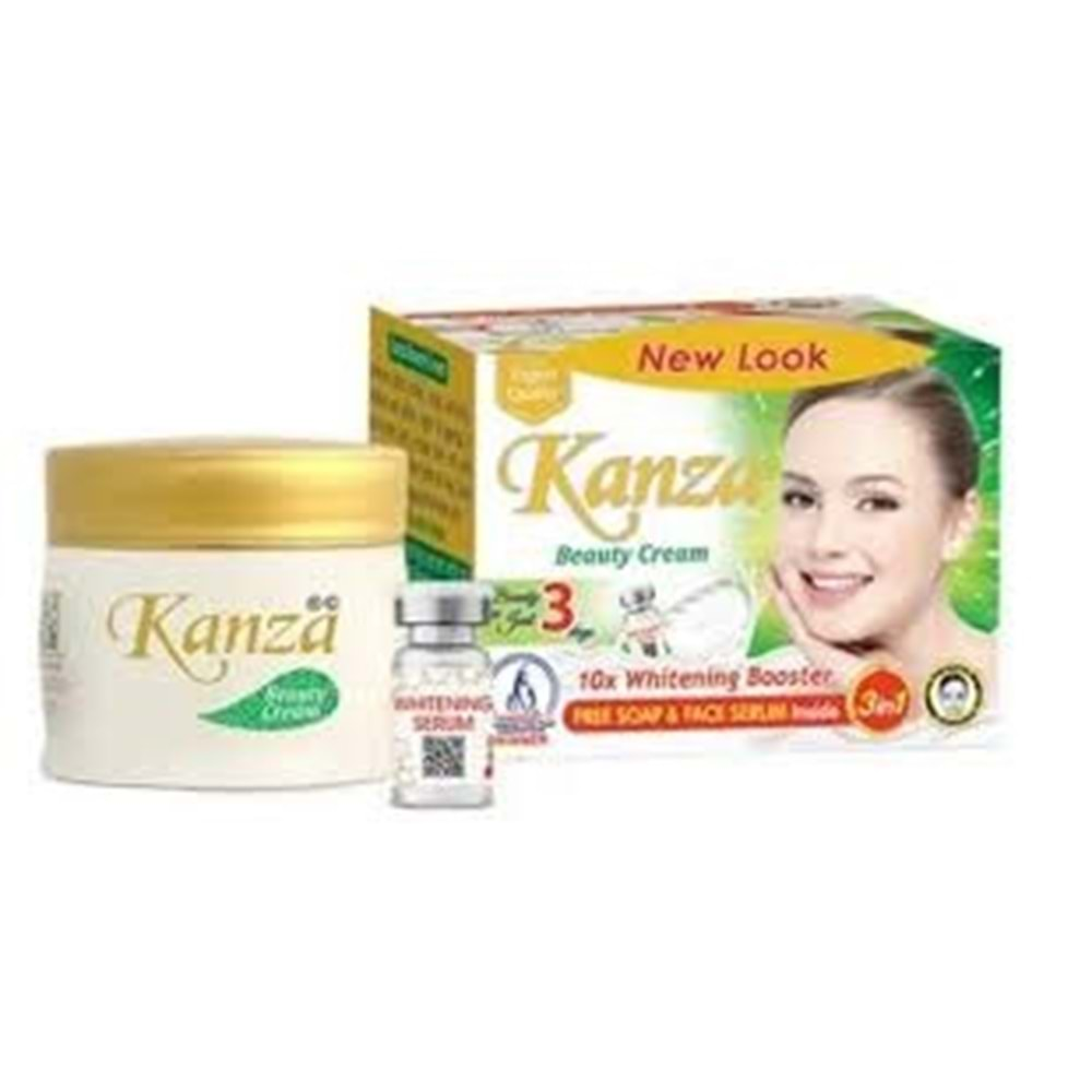 KANZA BEYAZLATICI LEKE GİDERİCİ KREM + SABUN VE SERUM SETİ