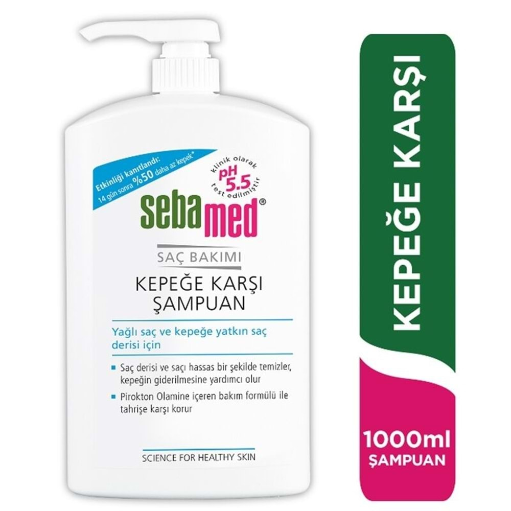 SEBAMED KEPEĞE KARŞI ŞAMPUAN 1000 ML