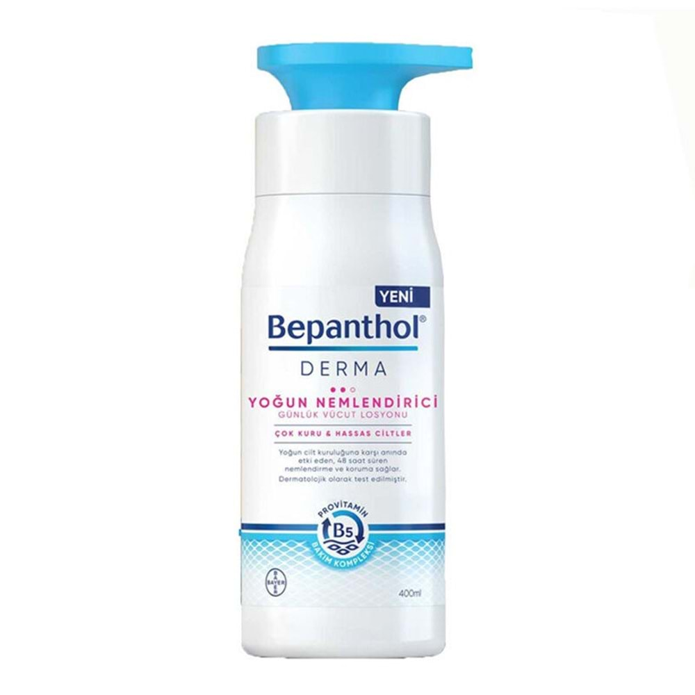 BEPANTHOL DERMA YOĞUN NEMLENDİRİCİ GÜNLÜK VÜCUT LOSYONU 400 ML