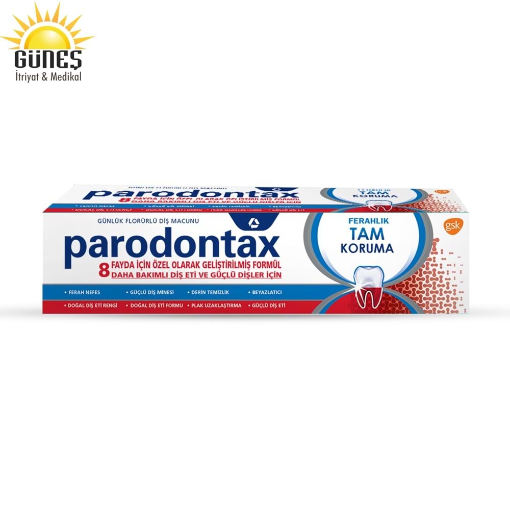 PARODONTAX DİŞ MACUNU FERAHLIK TAM KORUMA 50 ML