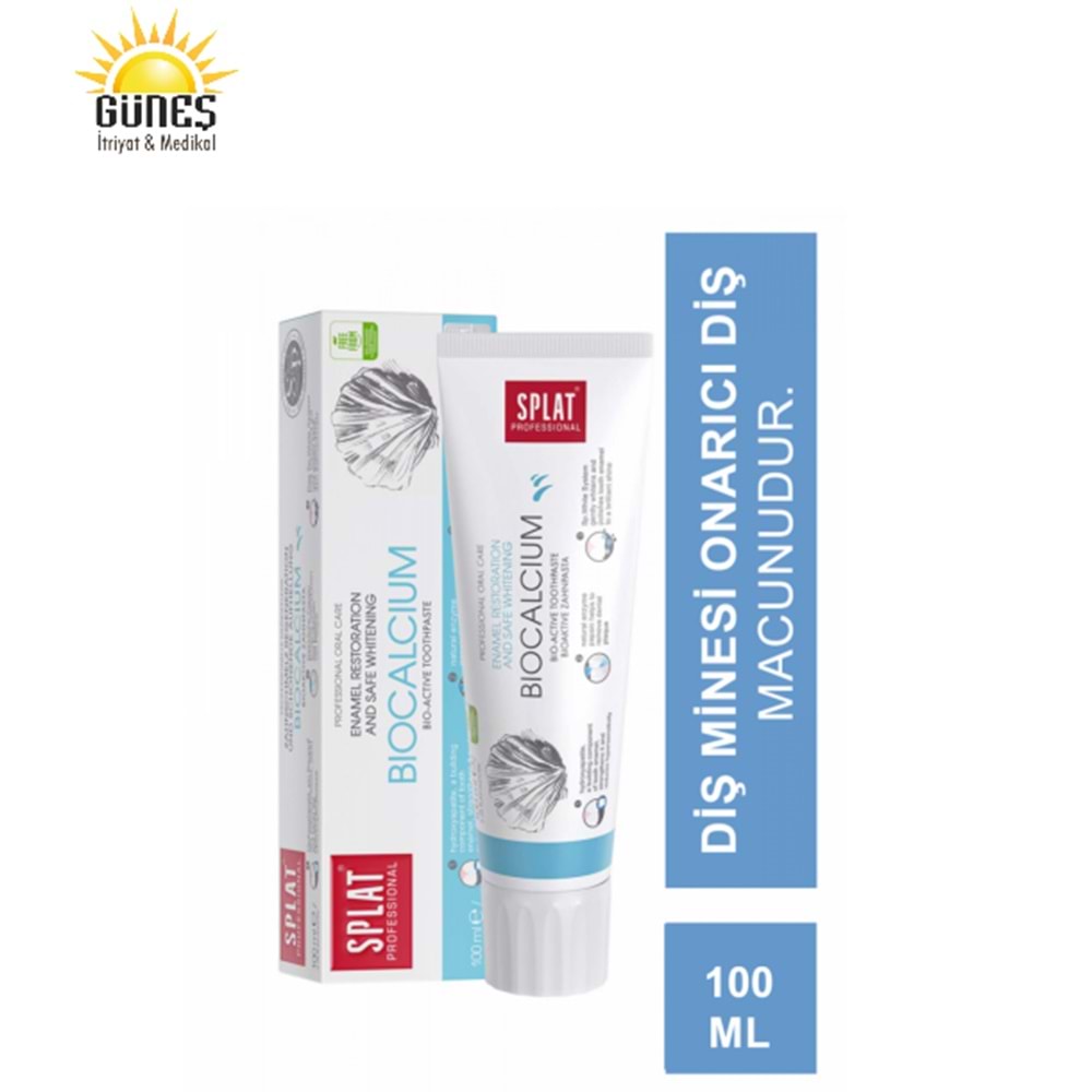 SPLAT DİŞ MACUNU BIOCALCIUM 100 ML ( DİŞ MİNESİ ONARICI )