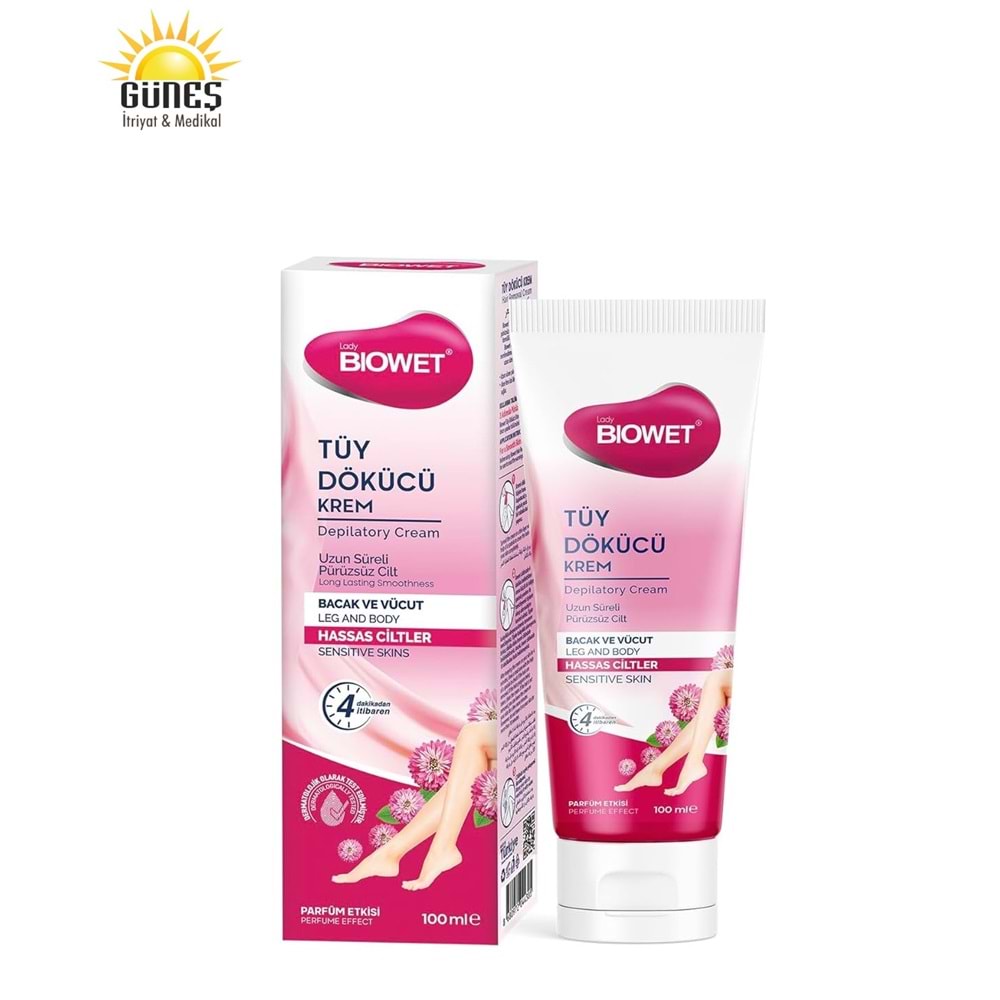 BIOWET TÜY DÖKÜCÜ KREM 100 ML ( HASSAS CİLTLER )