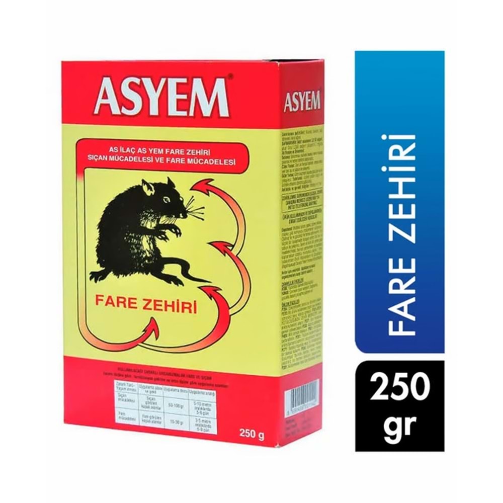 ASYEM FARE ZEHİRİ ( BUĞDAY TANELİ ) 250 GR