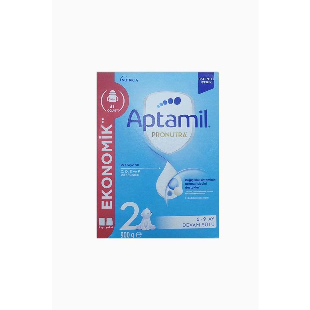 APTAMİL PRONUTRA MİLUPA DEVAM SÜTÜ-MAMA NO 2 (6-9 AY 900 GR)