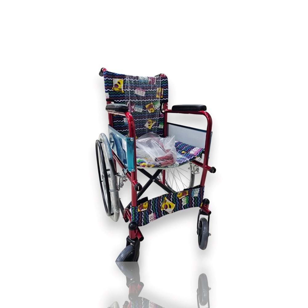 FREELY MANUEL KATLANABİLİR TEKERLEKLİ SANDELYE ÇOCUK