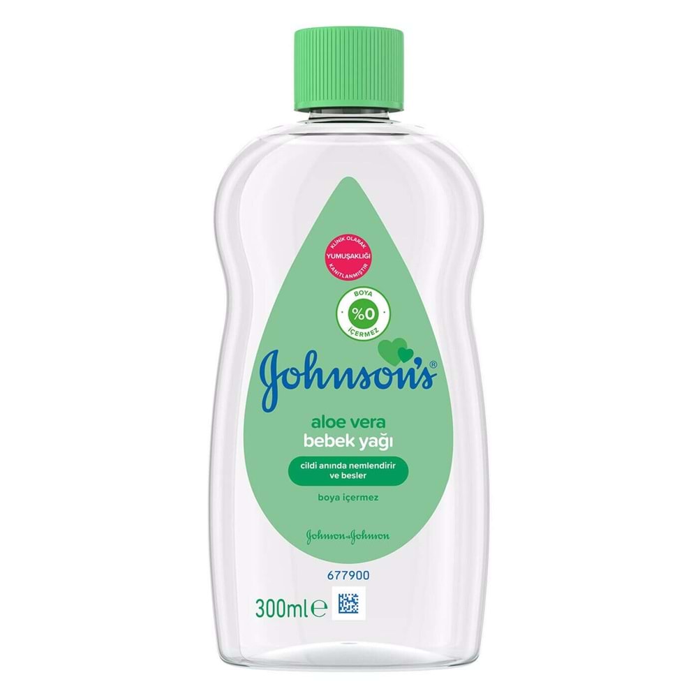 JOHNSONS BABY ALOE VERA BEBEK YAĞI 300 ML