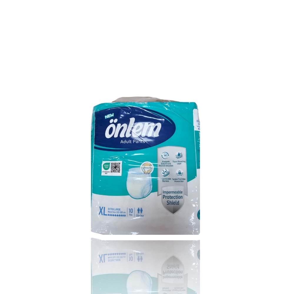 ÖNLEM KÜLOTLU HASTA BEZİ ( XL / 10 ADET )