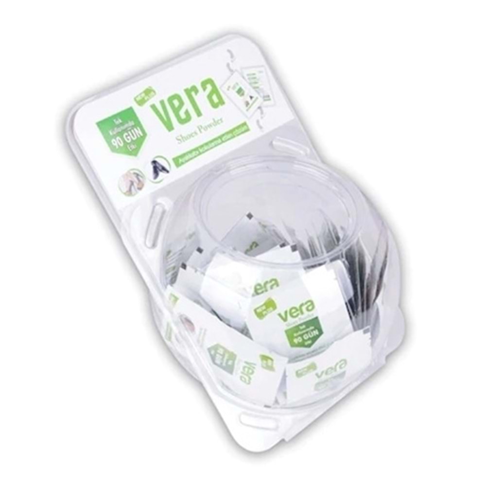 VERA AYAK KOKUSU TOZU MASA ÜSTÜ FANUS ( 48 ADET )