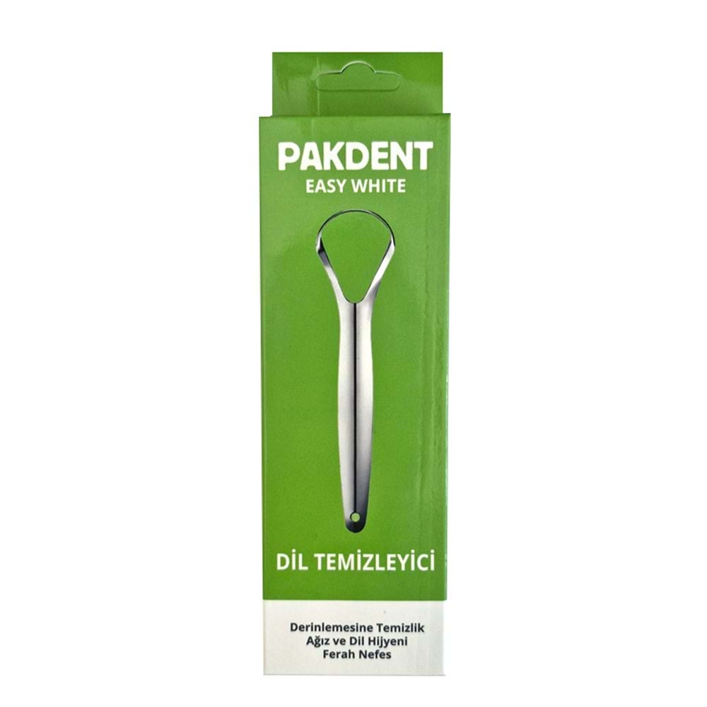 PAKDENT METAL DİL TEMİZLEYİCİ ( U TİPİ )