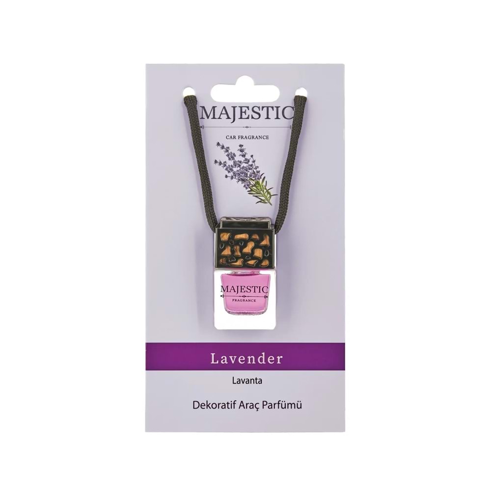 MAJESTIC DEKORATİF ARAÇ PARFÜMÜ 7 ML ( LAVANTA )