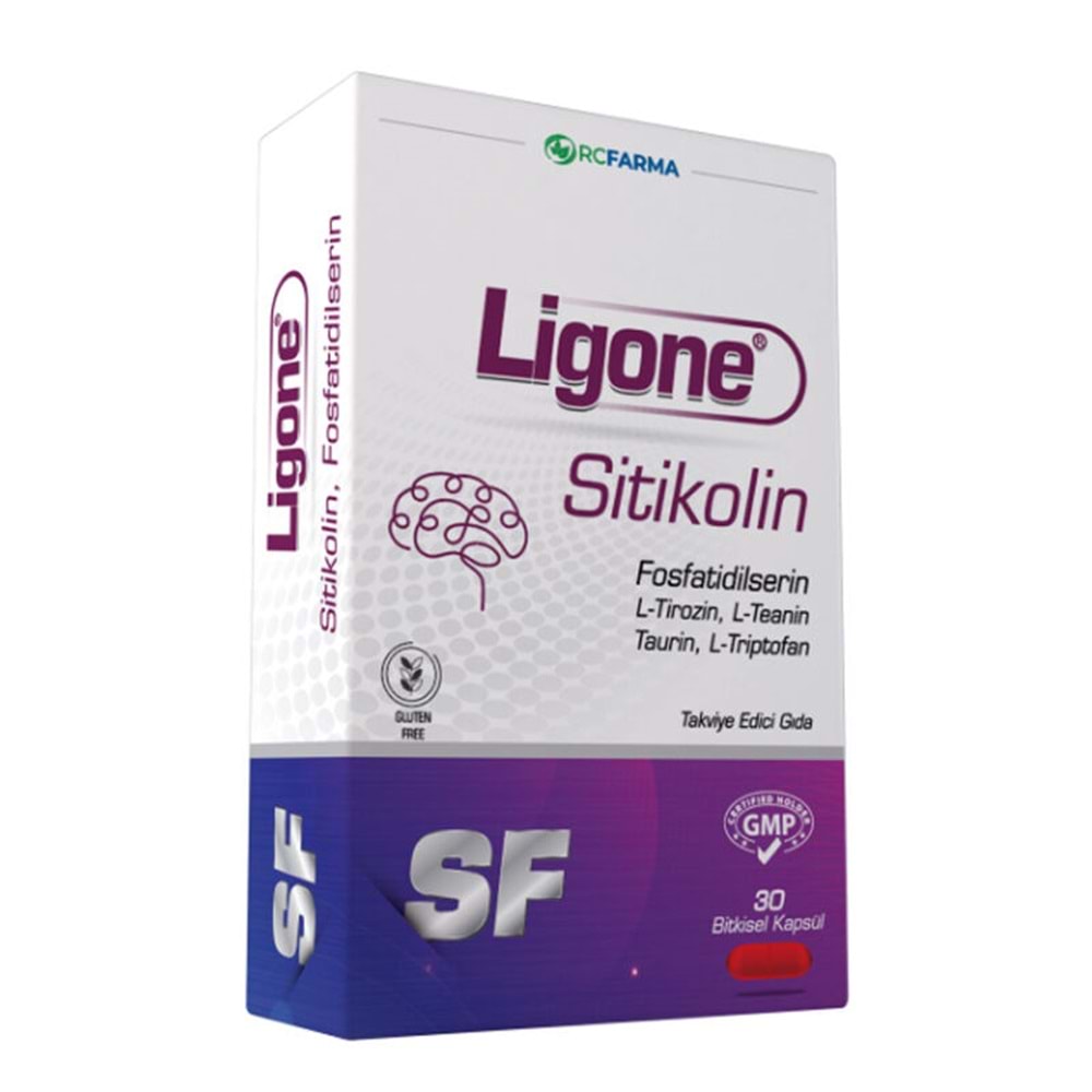 LİGONE SİTİKOLİN 30 KAPSÜL ( FOSFATİDİLSERİN & L-TİROZİN )