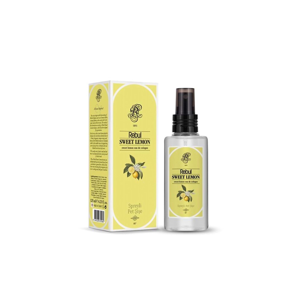 REBUL KOLONYA SWEET LEMON 125 ML