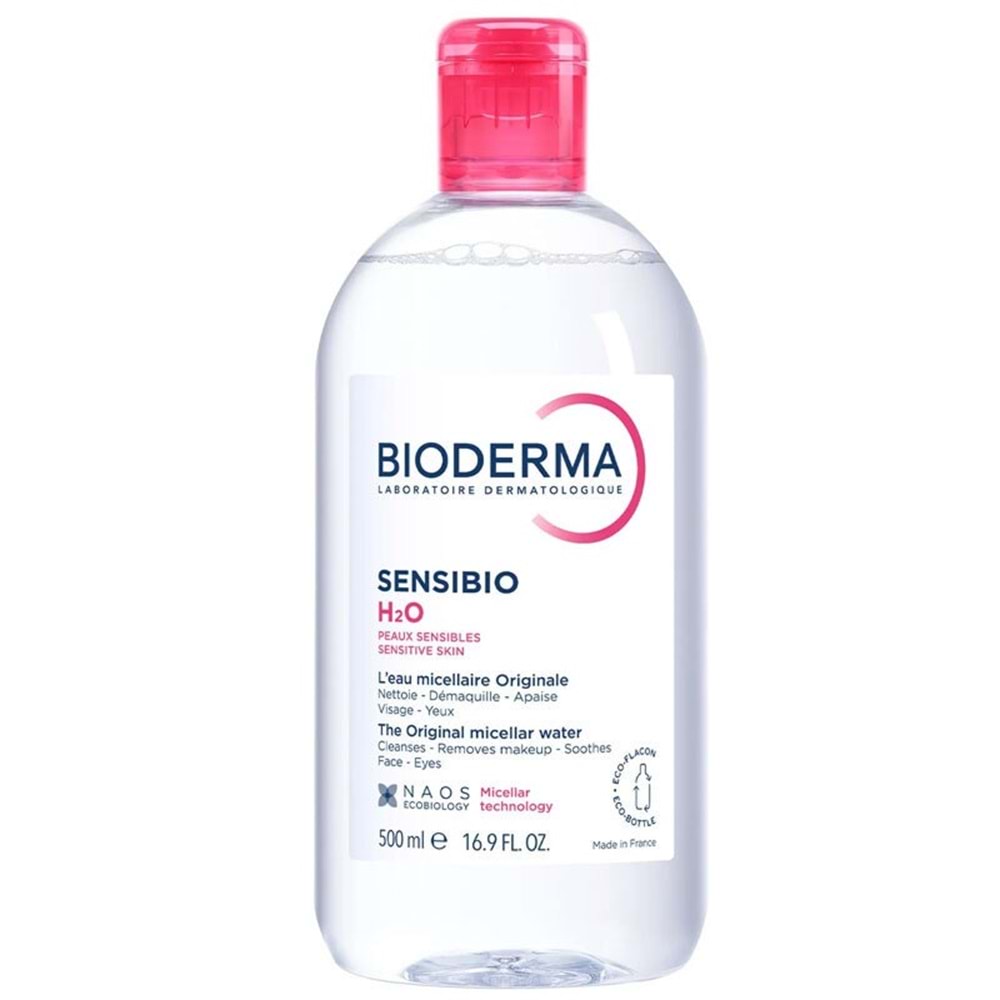BİODERMA SENSİBİO H2O MİSEL SU & YÜZ TEMİZLEME SUYU 500 ML