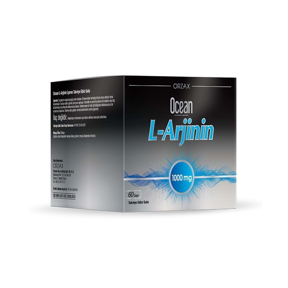 ORZAX OCEAN L-ARJİNİN 1000 MG 60 SAŞE