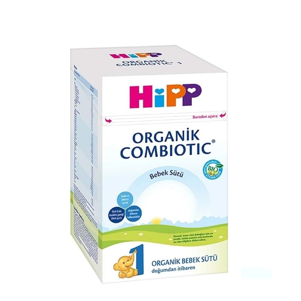 HİPP ORGANİK BEBEK SÜTÜ - MAMA NO 1 (0-6 AY/800 GR)