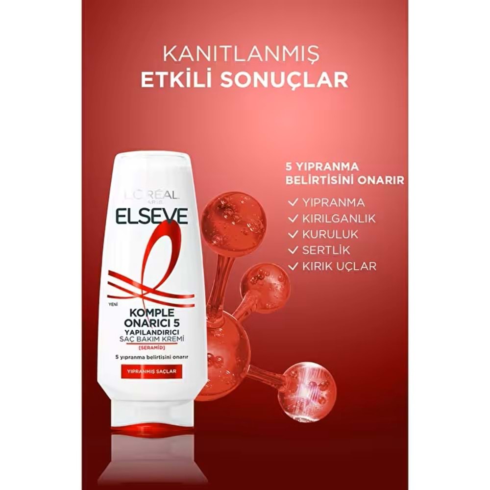 ELSEVE SAÇ KREMİ 250 ML ( KOMPLE ONARICI 5 )