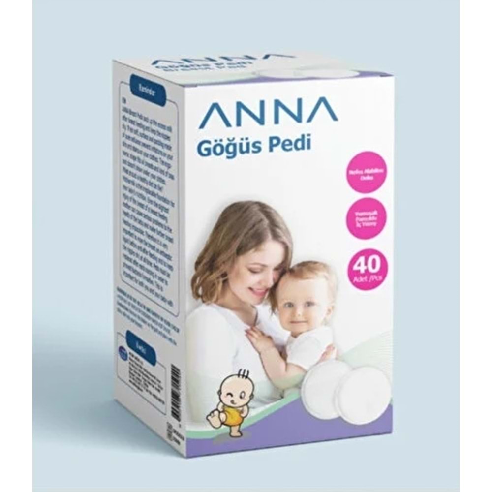 ANNA GÖĞÜS PEDİ 40 ADET