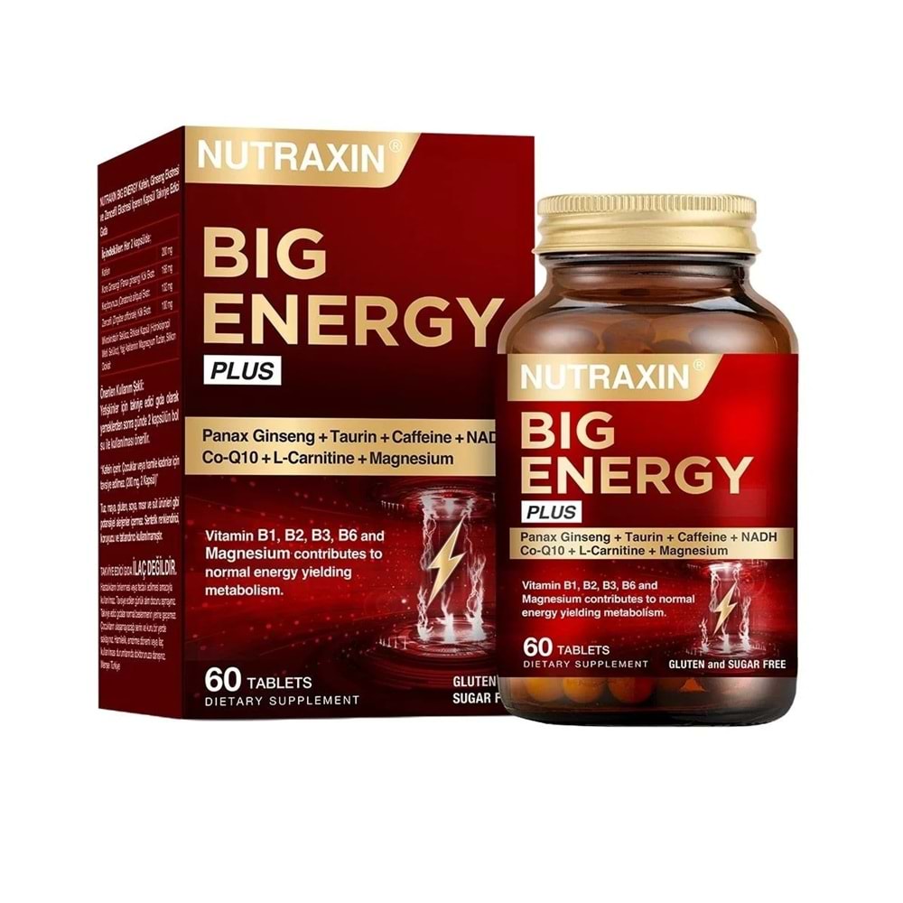 NUTRAXIN BIG ENERGY PLUS 60 TABLET