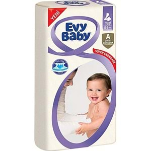 EVY BABY ÇOCUK BEZİ NO:4 54 ADET