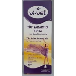 Vİ-VET TÜY SARARTICI KREM 100 ML