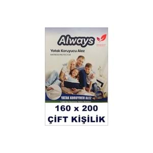 ALWAYS YATAK KORUYUCU ALEZ ( ÇİFT KİŞİLİK / 160 CM x 200 CM )