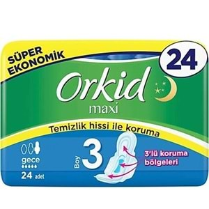 ORKİD MAXİ GECE 24 ADETLİ