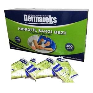 DERMATEKS HİDROFİL SARGI BEZİ 10CM X 1.5M