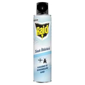 RAİD SİNEK ÖLDÜRÜCÜ SPREY KOKULU 300 ML