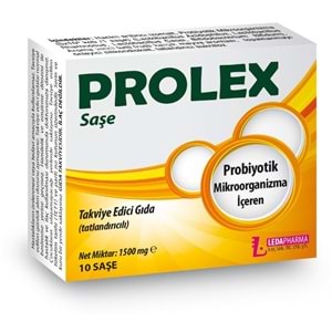 PROLEX PROBİYOTİK 10 SAŞE