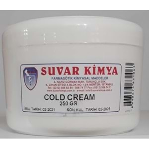 SUVAR COLD CREAM 250 GR