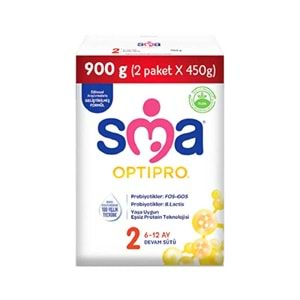 SMA OPTİPRO DEVAM SÜTÜ-MAMA NO 2 (6-12 AY/900 GR)