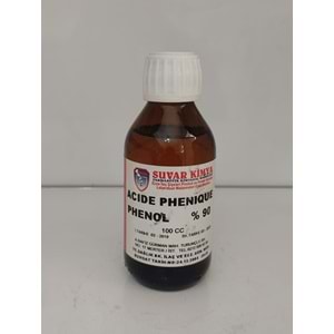 SUVAR ACIDE PHENIQUE (PHENOL SIVI) 100 CC