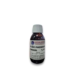 SUVAR ACIDE PHENIQUE (PHENOL SIVI) 100 CC