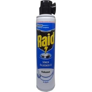 RAİD SİNEK ÖLDÜRÜCÜ SPREY KOKUSUZ 300 ML
